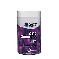 БАД Zinc Gummies 30 mg, 60 gummies, Trace minerals Elderberry