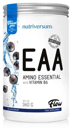 FLOW - EAA, 360 g, NUTRIVERSUM Blackcurrant, фото 1