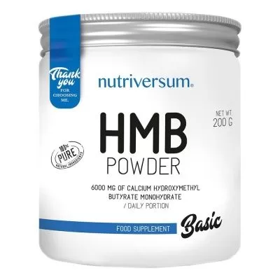 BASIC - HMB powder, 200 g, NUTRIVERSUM, фото 1