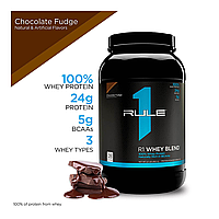 Протеин R1 PROTEIN Natural, 28 порций, Rule1 Chocolate Fudge