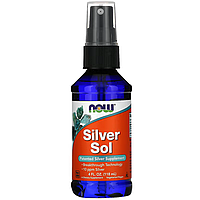 Silver Sol 10 ppm, 118 ml, NOW