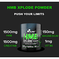 HMB Xplode Powder, 250 g, Olimp Nutrition Pineapple