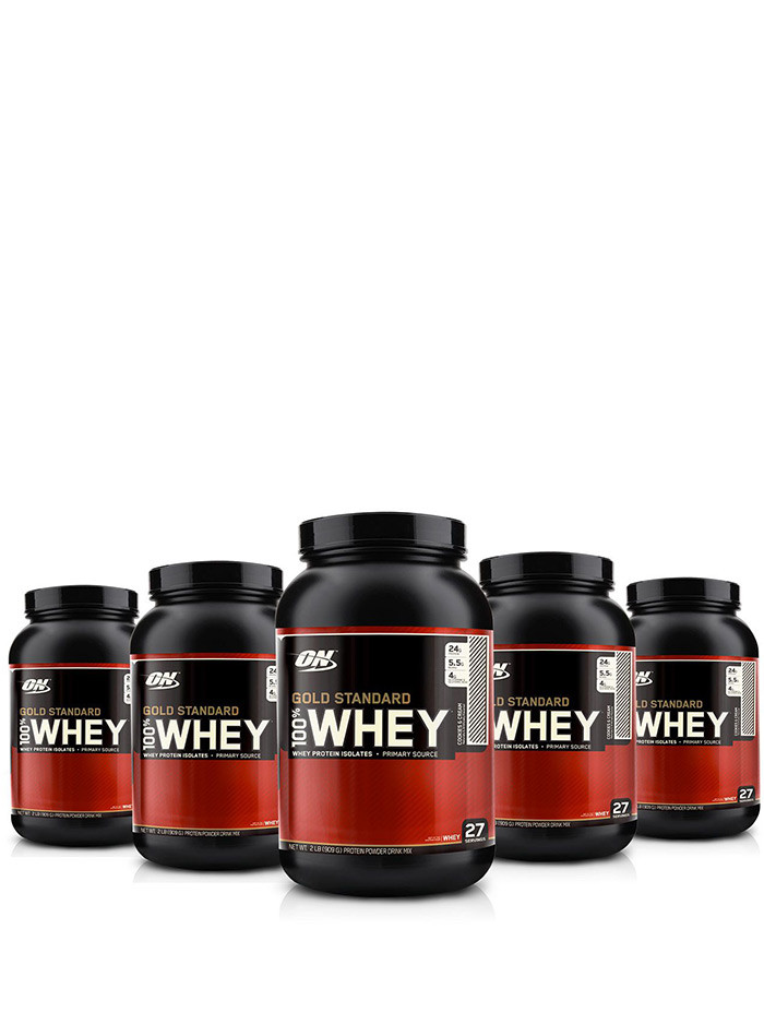 Протеин 100% Whey Gold Standard, 907 g, Optimum Nutrition Клубника - фото 1 - id-p116517556