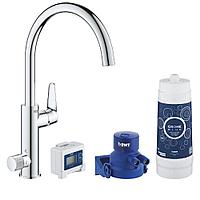 Grohe Blue Pure BauCurve C-Ausl ас үйге арналған араластырғыш (30385000)