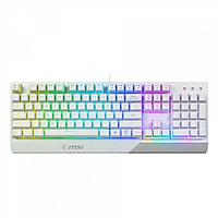 Игровая Клавиатура MSI Vigor GK30 WHITE RU, 106 клавиш, RGB SHOW, кабель 1,8м, USB2.0
