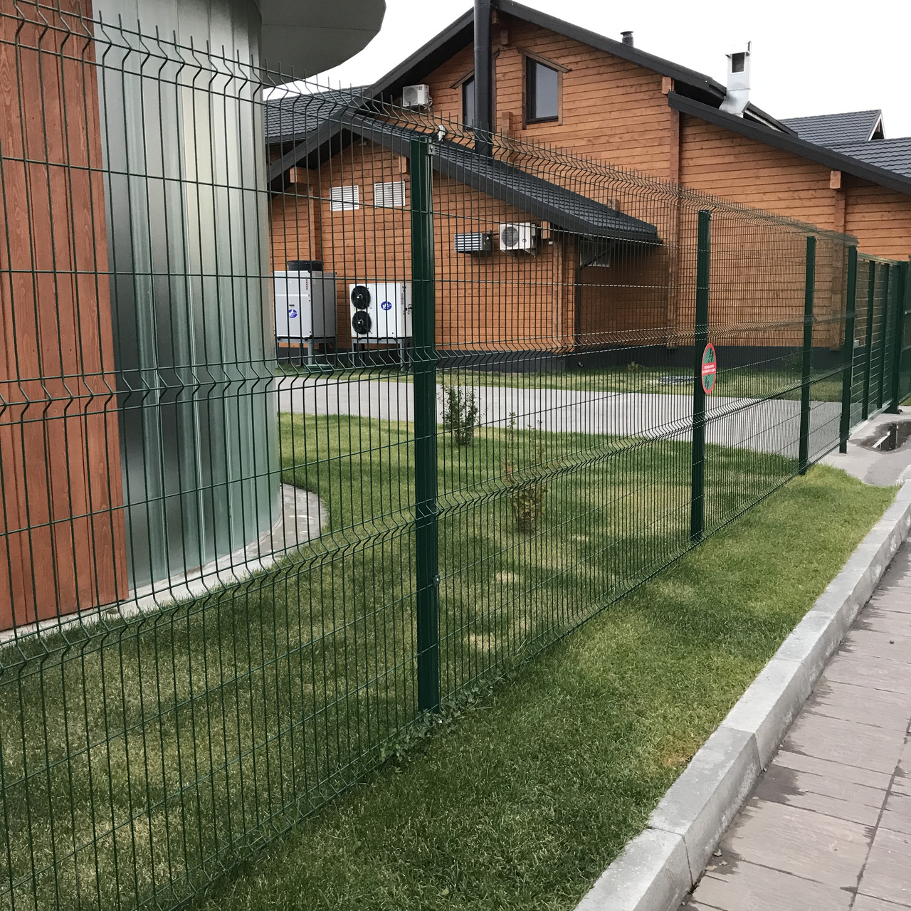 3d забор, ограждения, забор, забор из сварной сетки, фото 1