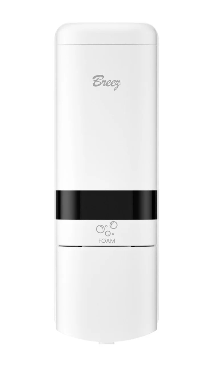 Дозатор пенного мыла BREEZ S-8161 белый (480 мл.) - фото 1 - id-p116016645