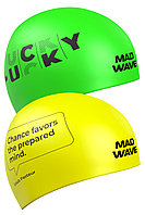 Шапочка для плавания двусторонняя Mad Wave Lucky reversible