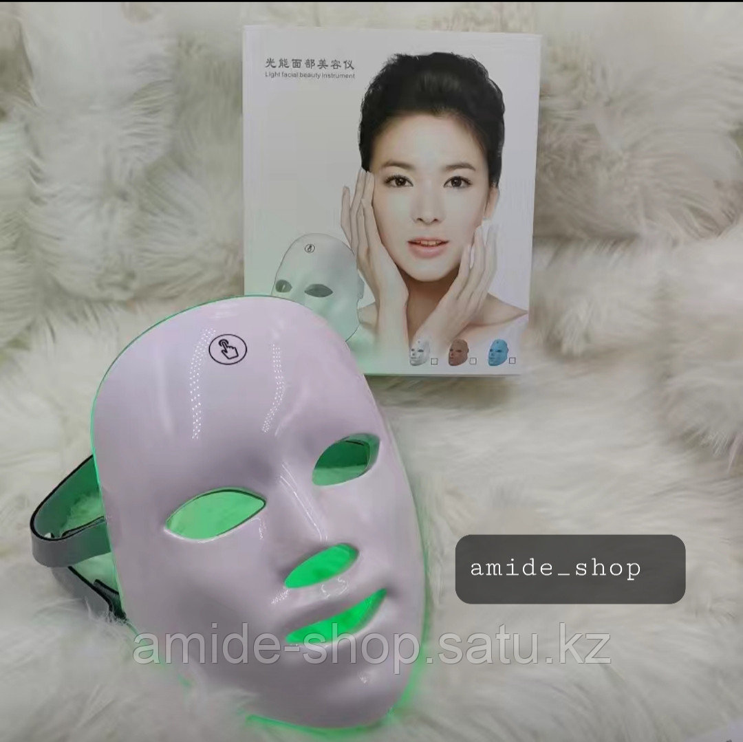 LED- Маска для лица, Светодиодная косметическая маска для лица. - фото 1 - id-p116518963