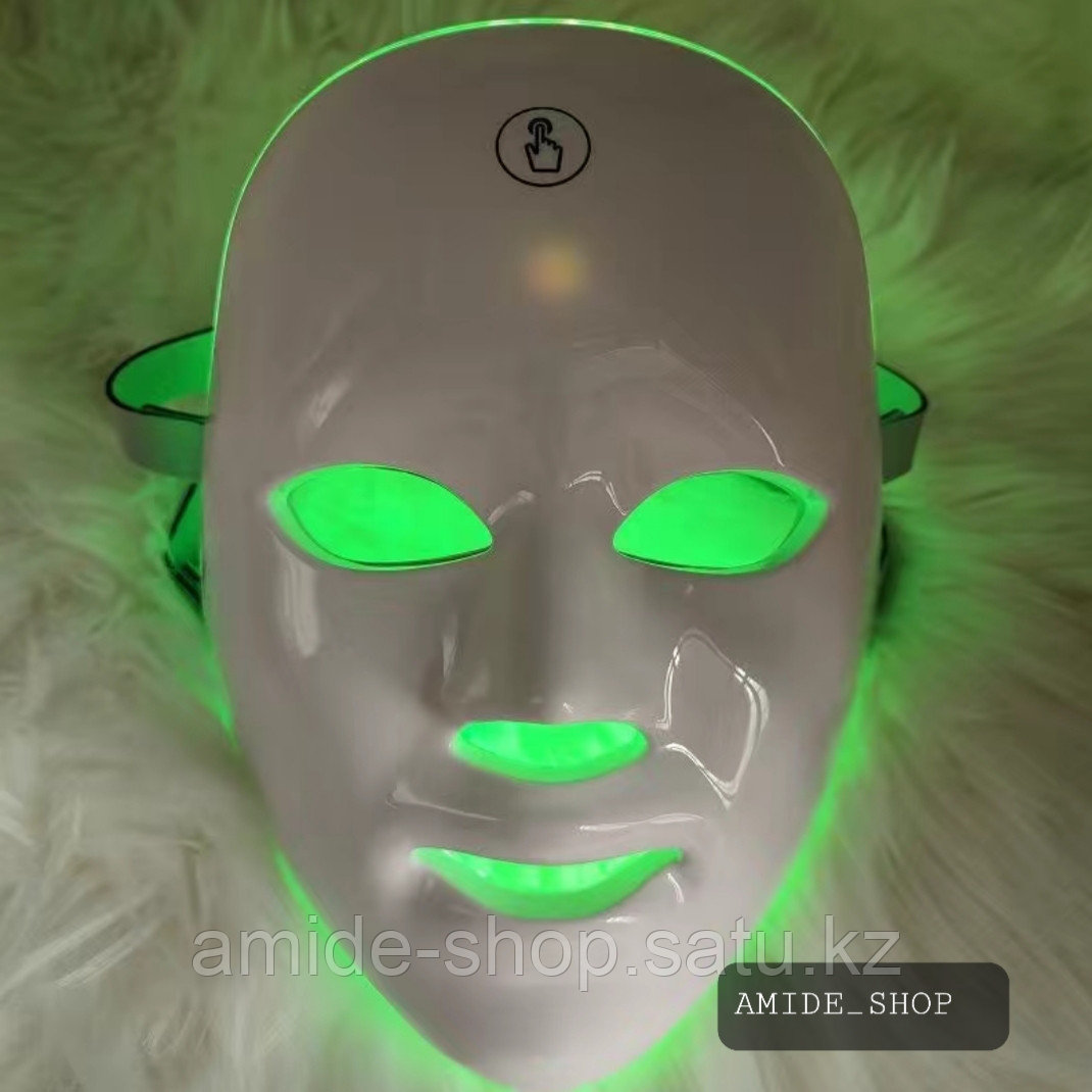 LED- Маска для лица, Светодиодная косметическая маска для лица. - фото 5 - id-p116518963