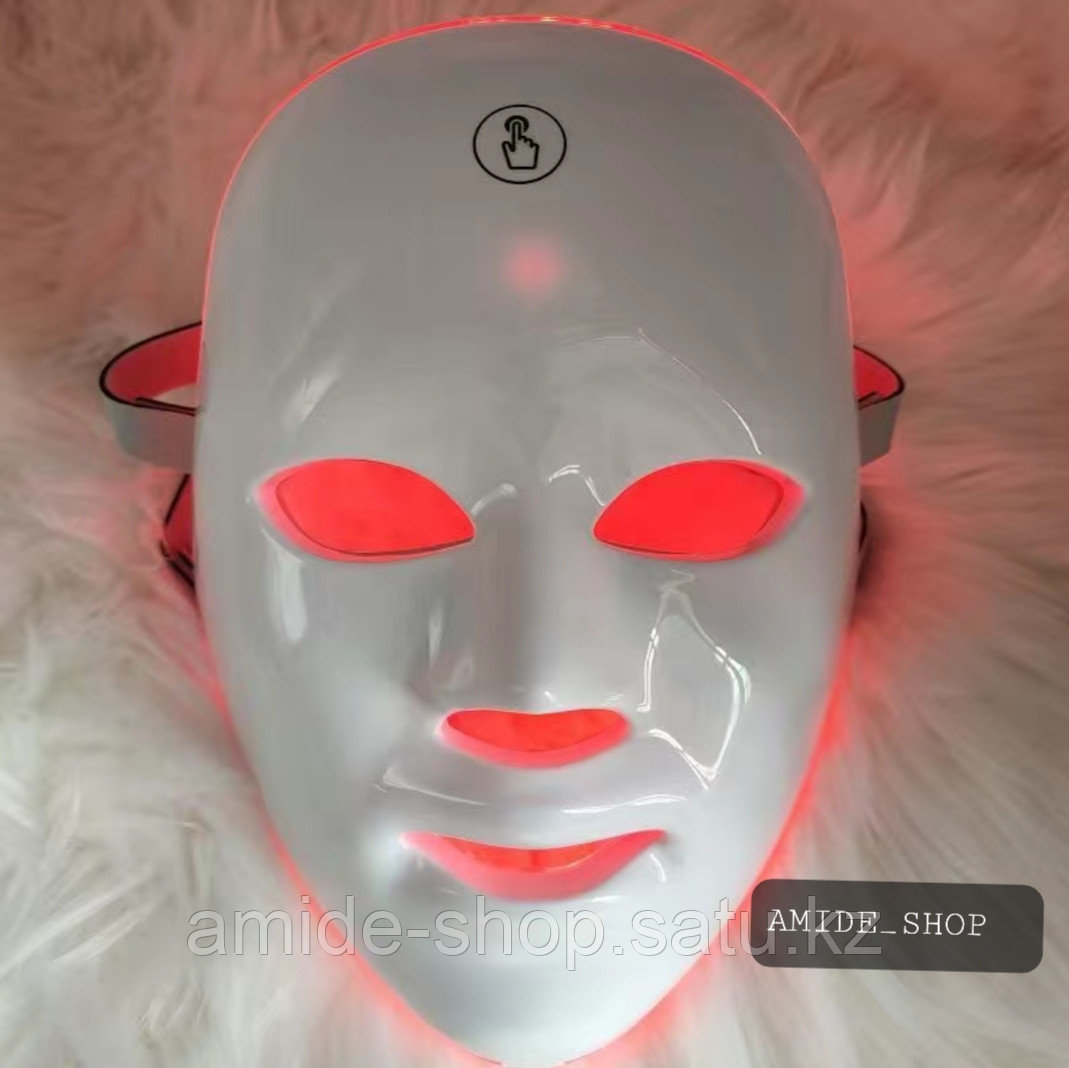 LED- Маска для лица, Светодиодная косметическая маска для лица. - фото 7 - id-p116518963