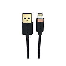 Интерфейсный кабель Duracell USB7012A USB-A to Lightning Черный 2-021386