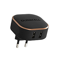 Универсальное зарядное устройство Duracell DRACUSB16-EU 24W 2хUSB-A Черный 2-021382