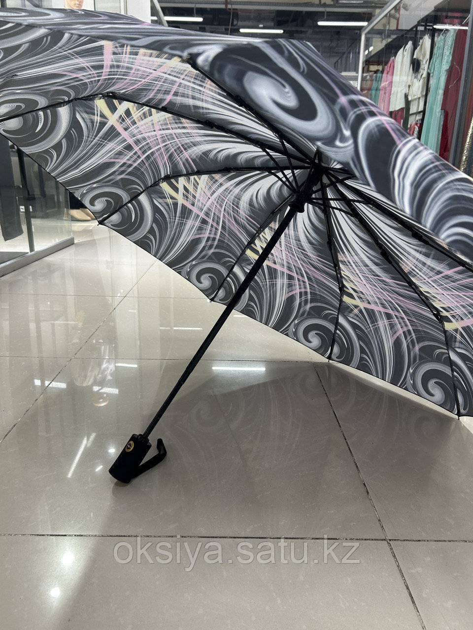 Зонт женский складной автомат - фото 3 - id-p116530598