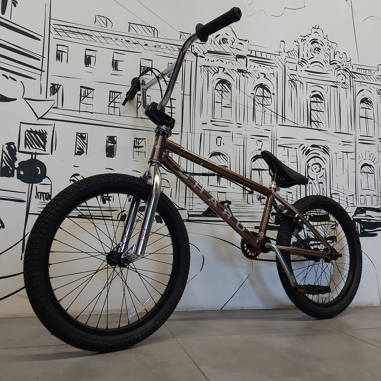 Трюковый велосипед Haro Shredder Pro DLX-20". Цвет granite. USA Bmx Original. Трюковой. Гироротор.