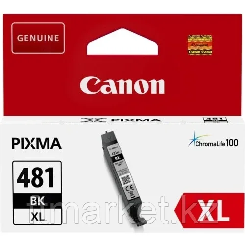 Картридж Canon CLI-480 XL BK для PIXMA TR540, TR7540, TS6140, TS8140 (черный), фото 1