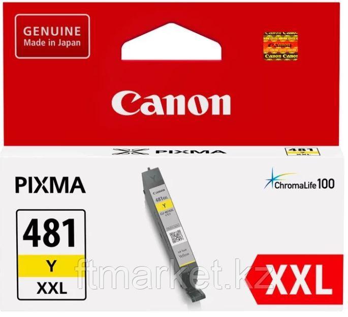 Картридж Canon CLI-481 XL Y для PIXMA TR540, TR7540, TS6140, TS8140 (желтый), фото 1