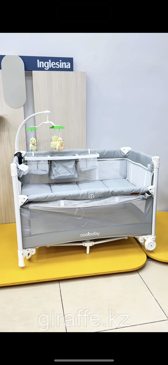 Cool Baby P999NZ многофункциональная детская кровать-манеж с москитной сеткой и органайзером - фото 7 - id-p116531280