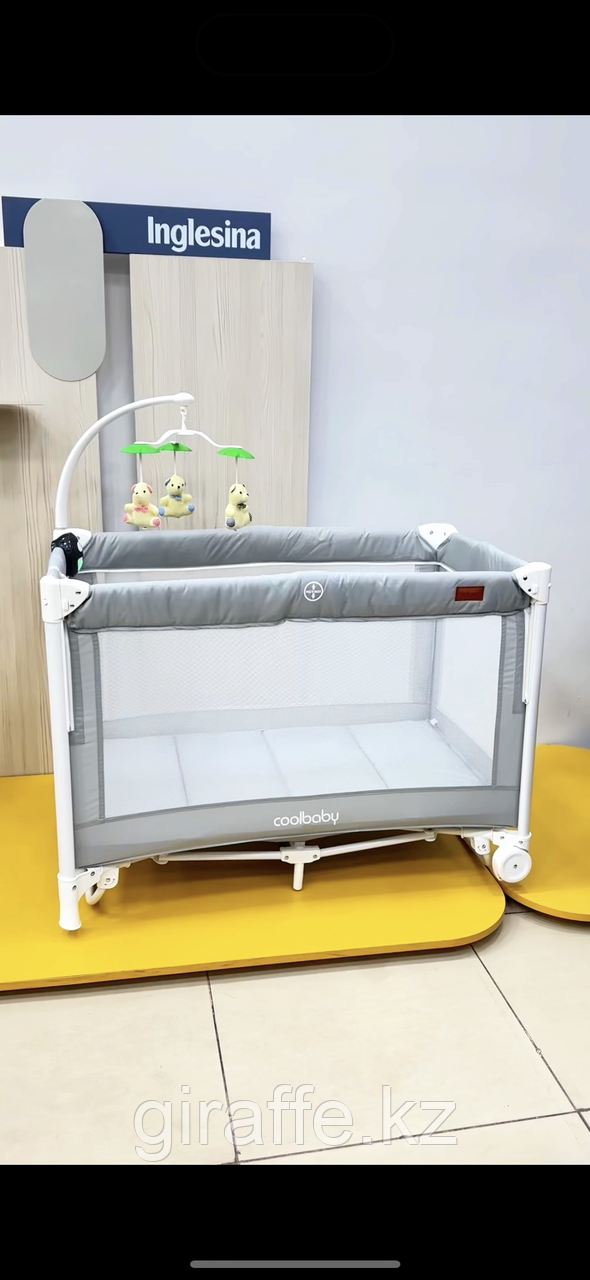 Cool Baby P999NZ многофункциональная детская кровать-манеж с москитной сеткой и органайзером - фото 10 - id-p116531280