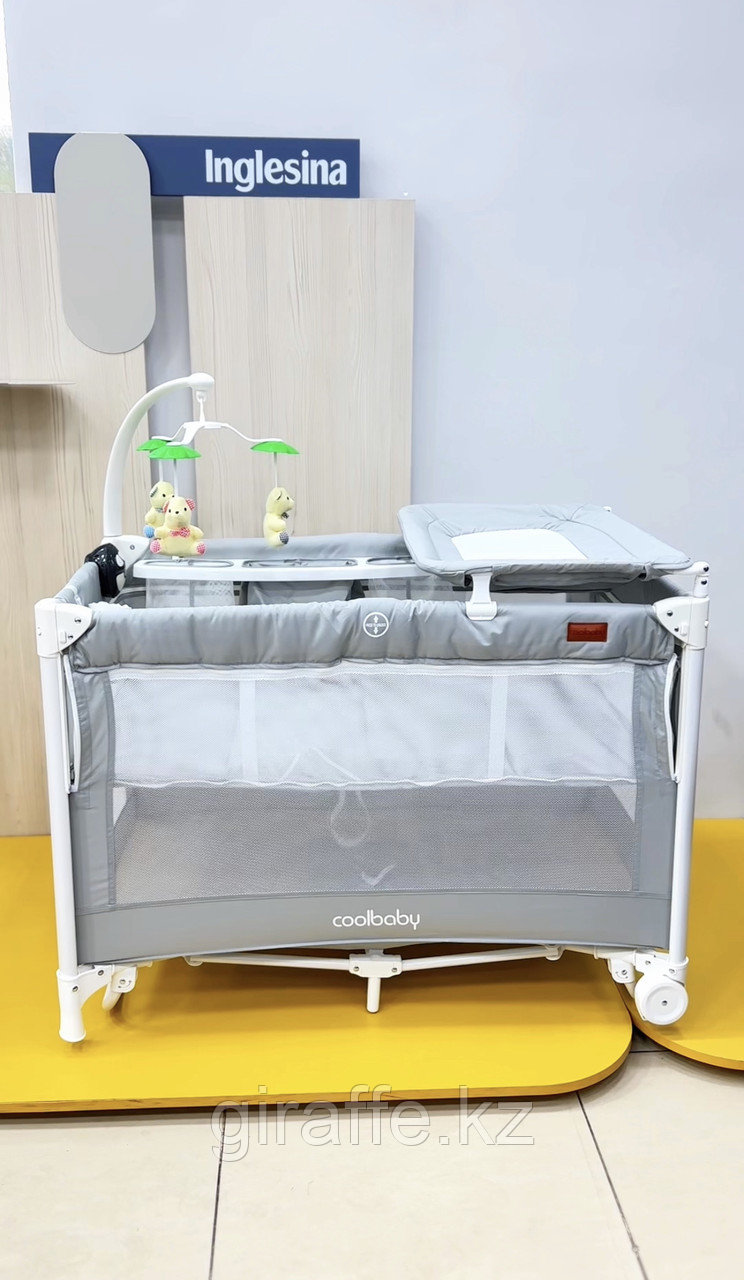 Cool Baby P999NZ многофункциональная детская кровать-манеж с москитной сеткой и органайзером - фото 4 - id-p116531280