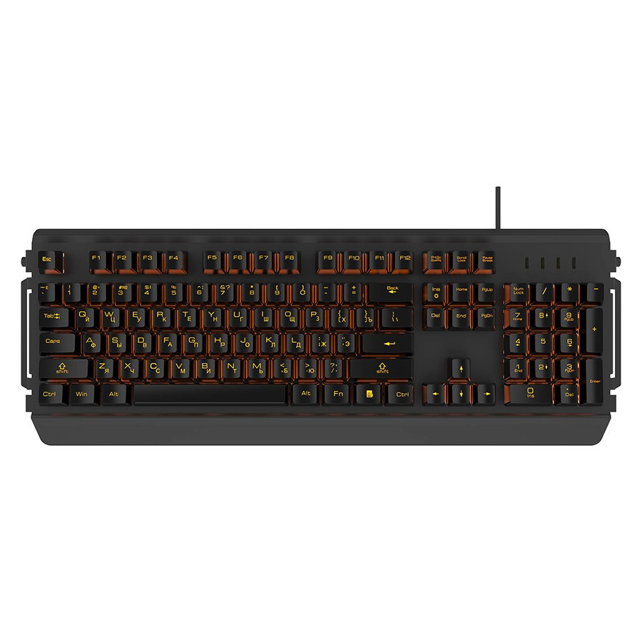 Клавиатура игровая HIPER PALADIN GK-5, черный - фото 1 - id-p116531312