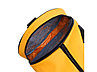 Сумка спортивная TORBER Mobi, желтая, полиэстер 900D с PU покрытием, 45 х 25 х 25 см, фото 5