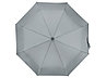 Зонт складной Cary, полуавтоматический, 3 сложения, с чехлом, светло-серый, фото 6
