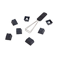 Набор кнопок на клавиатуру HyperX 519P1AA#ACB PBT Keycaps Full Key Set Чёрный