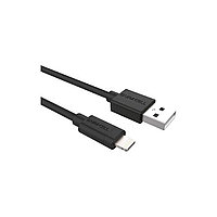 Duracell USB5012A USB-A to Lightning интерфейс кабелі қара