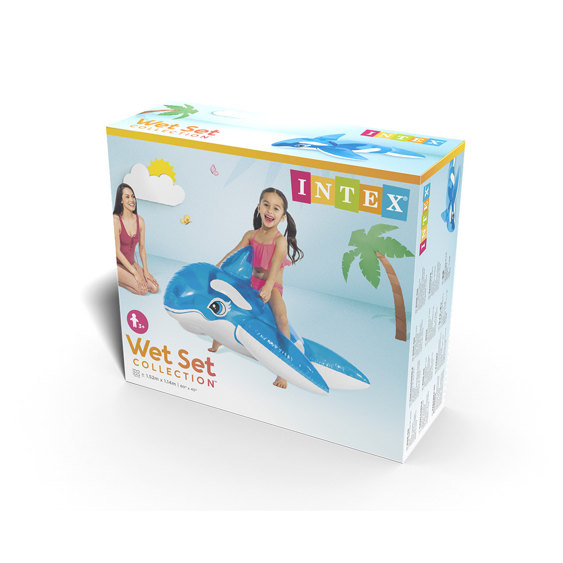 Надувная игрушка Intex 58523NP в форме китенка для плавания - фото 3 - id-p114673982