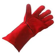 Крага красная, утепленная