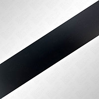 Планка КЛАССИК 70мм черный матовый - 1м(25м)