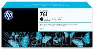 Картридж струйный HP CM997A, №761, 775 мл, для HP Designjet T7100(CQ105A), матовый черный, фото 1