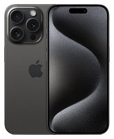 Смартфон Apple iPhone 15 Pro Max 256Gb Black Titanium (черный)