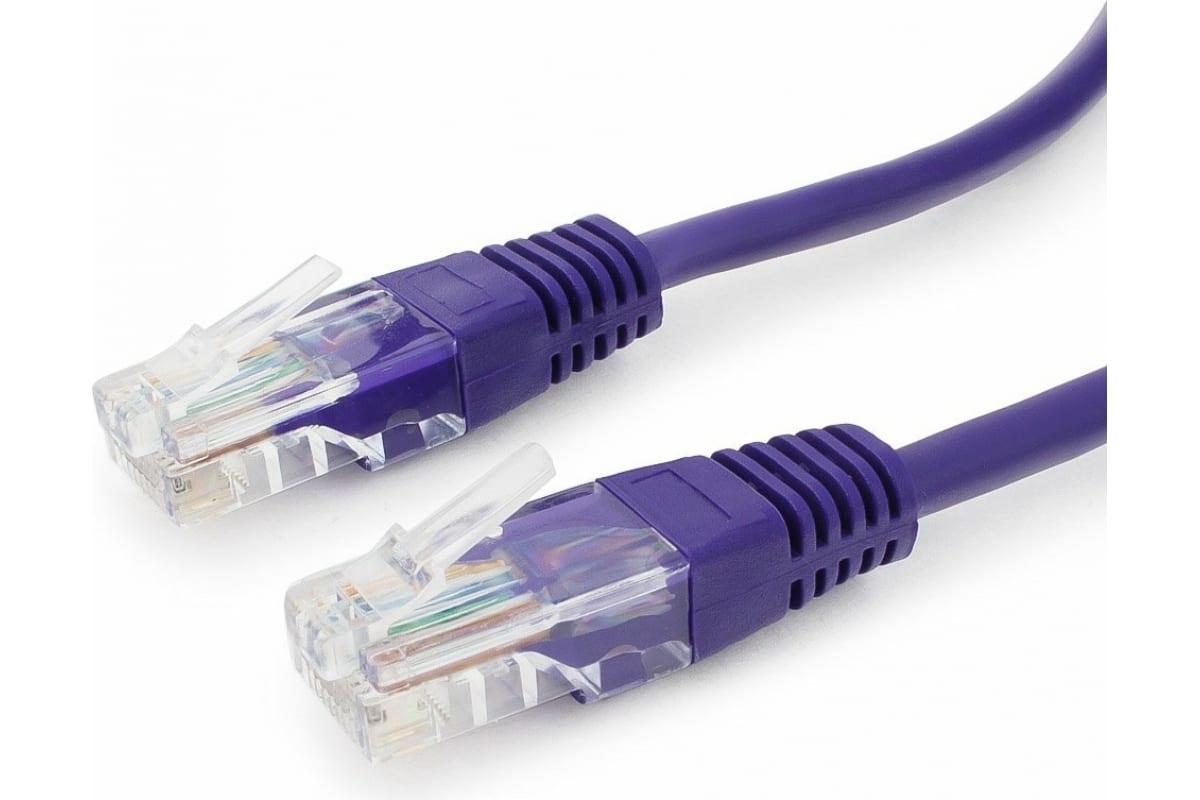 Патч-корд Cablexpert PP12-0.5M/V фиолетовый 0.5м - фото 3 - id-p116536691