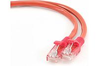Патч-корд Cablexpert PP12-0.5M/R красный 0.5м