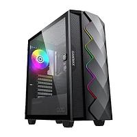 Корпус ПК без БП GameMax Diamond COC Black <MATX, 1x120FAN, 1x140COC>