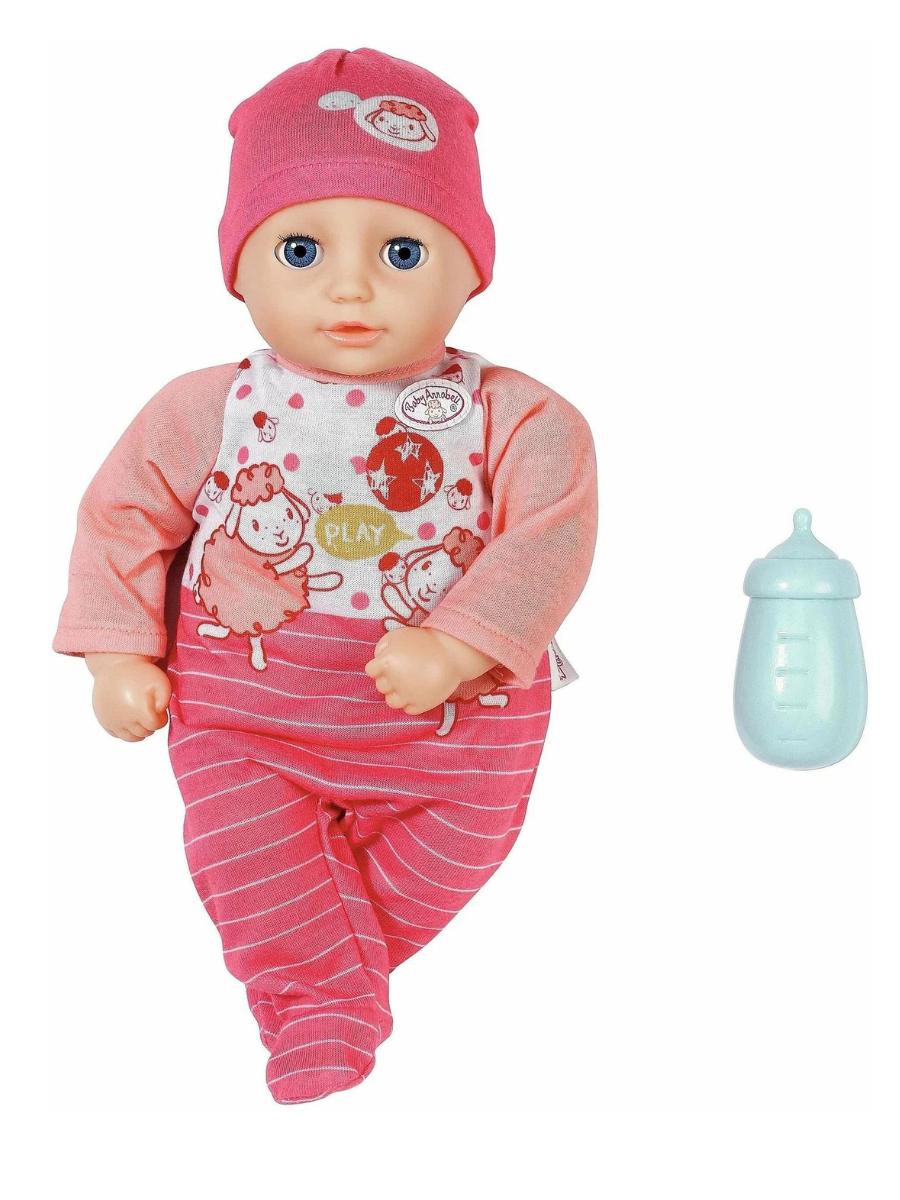 Игрушка Бэби Аннабель Кукла мягко набивная с бутылочкой, 30cm - фото 4 - id-p116537279