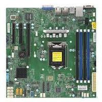 Серверная материнская плата SuperMicro MBD-X11SCL-F-B 1xLGA 1151, Intel C242, 4xDDR4, 2x1GbE LAN, 6xSATA3