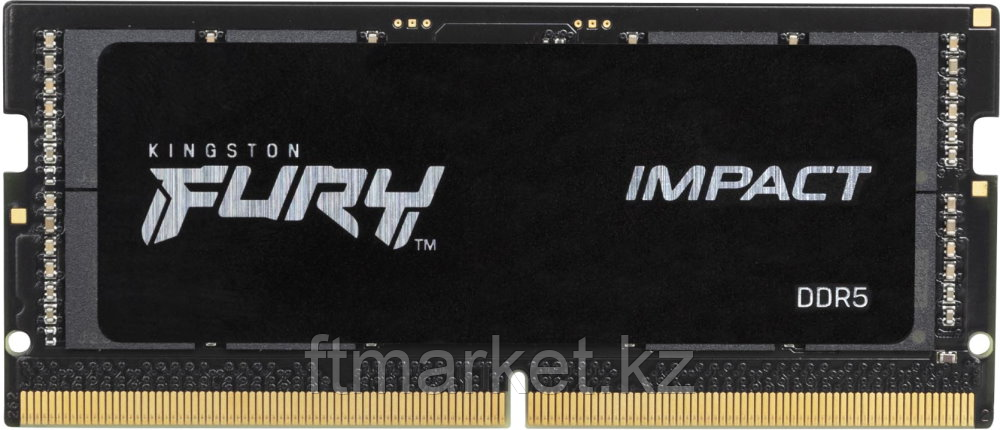 ОЗУ для ноутбука Kingston Fury Impact SO DIMM DDR5, 16GB DDR5 5600MT/s Non ECC SODIMM, CL40, KF556S40IB-16 - фото 1 - id-p116367782