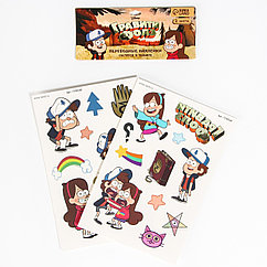 Переводные наклейки, светятся в темноте Гравити Фолз 7258161