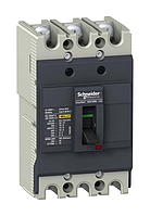 Силовой автоматический выключатель Easypact EZC250F 3P 125А 18кА TM Schneider Electric