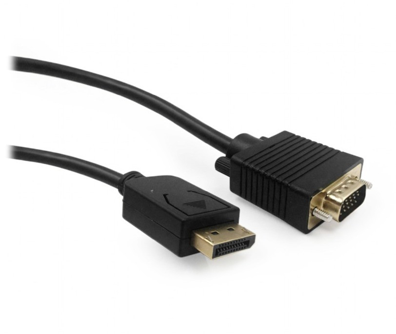 Кабель DisplayPort - VGA Cablexpert CCP-DPM-VGAM-10 3 м черный - фото 1 - id-p116538431