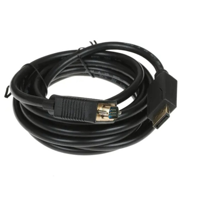 Кабель DisplayPort - VGA Cablexpert CCP-DPM-VGAM-10 3 м черный - фото 3 - id-p116538431