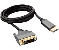 Displayport - DVI Cablexpert CC-DPM-DVIM-4K-6 1.8 м қара кабель