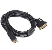 DisplayPort - DVI Cablexpert CC-DPM-DVIM-3M 3м кабелі қара