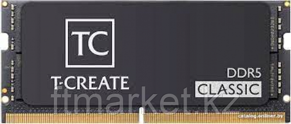 ОЗУ для ноутбука TeamGroup T-Create Classic SODIMM 16Gb (16x1), SODIMM DDR5, CL 46T, CTCCD516G5600HC46A-S01 - фото 1 - id-p116367335