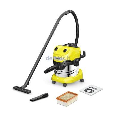Пылесос (влажная и сухая уборка) Karcher WD 4 S V-20/5/22, 1.628-260.0
