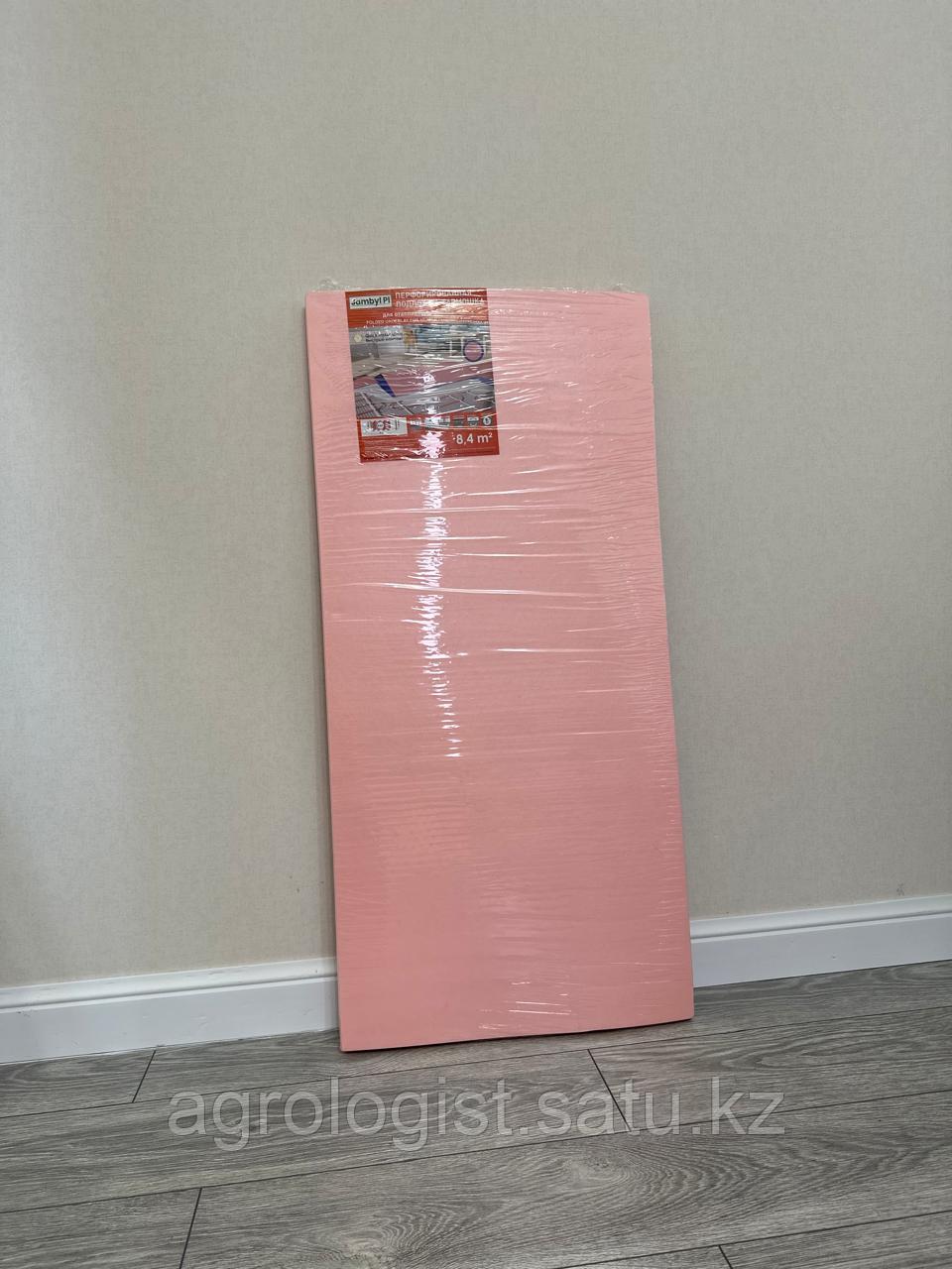 Подложка-гармошка для отапливаемых полов перфорированная розовый 1.8 мм 8.4 м2 - фото 4 - id-p116531043
