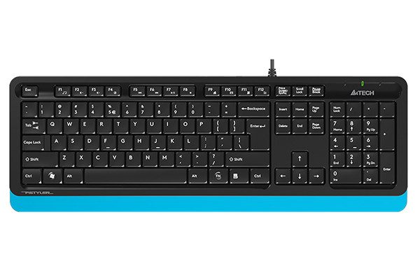 Клавиатура A4tech Fstyler FK10-BLUE USB <105 клавиш, 150см, FN 12 мультимедийных клавиш> - фото 2 - id-p116539052